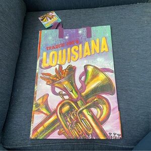 Trader Joe's Louisiana Themed Tote Bag NWT